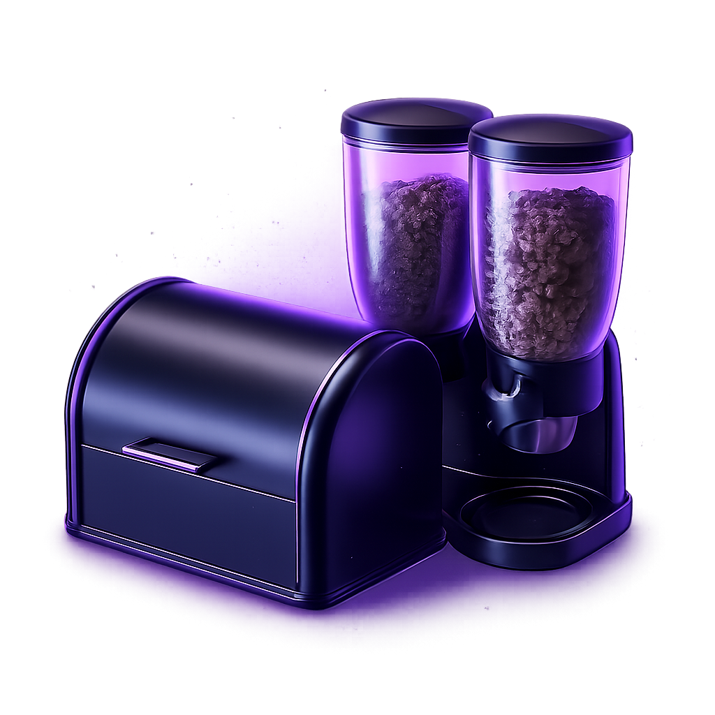 Bread Bins & Cereal Dispensers