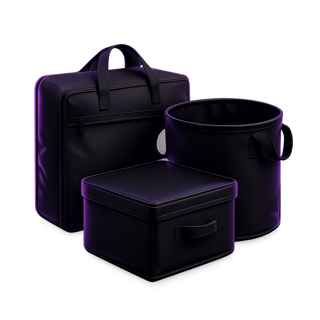 Fabric Storage Bags & Boxes