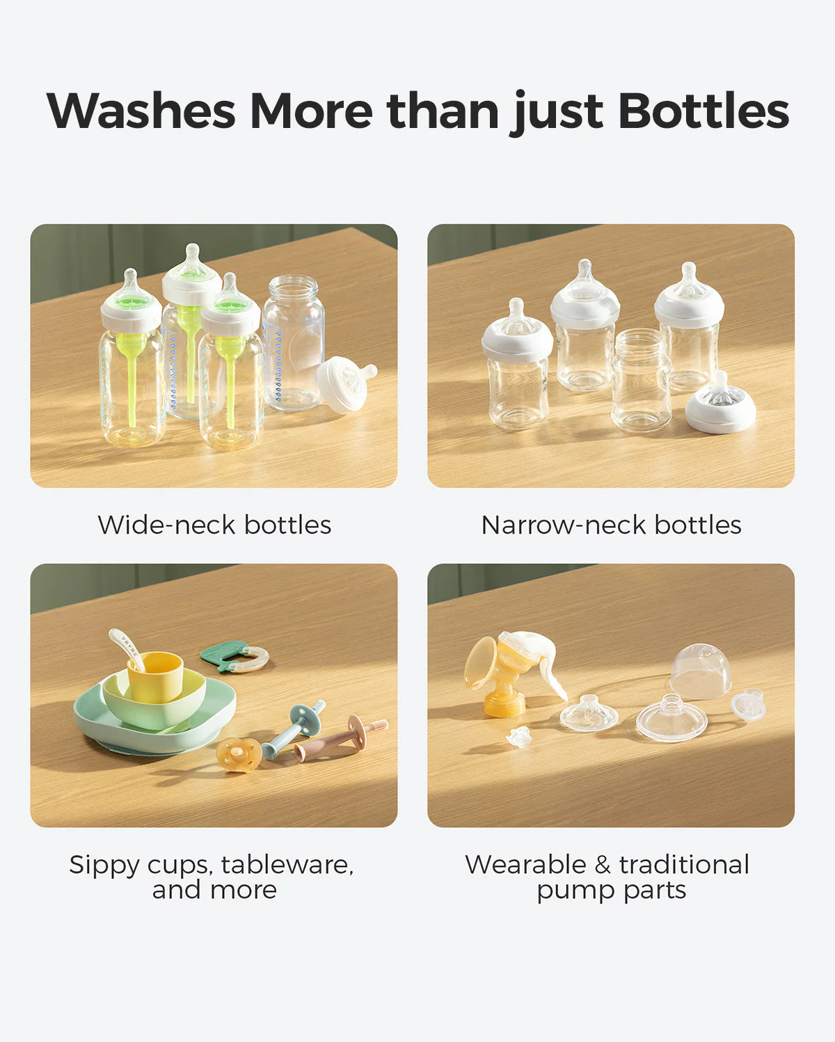 Momcozy KleanPal Pro Baby Bottle Washer – 9 Modes, 26 Spray Jets & Steam Steriliser – view 4