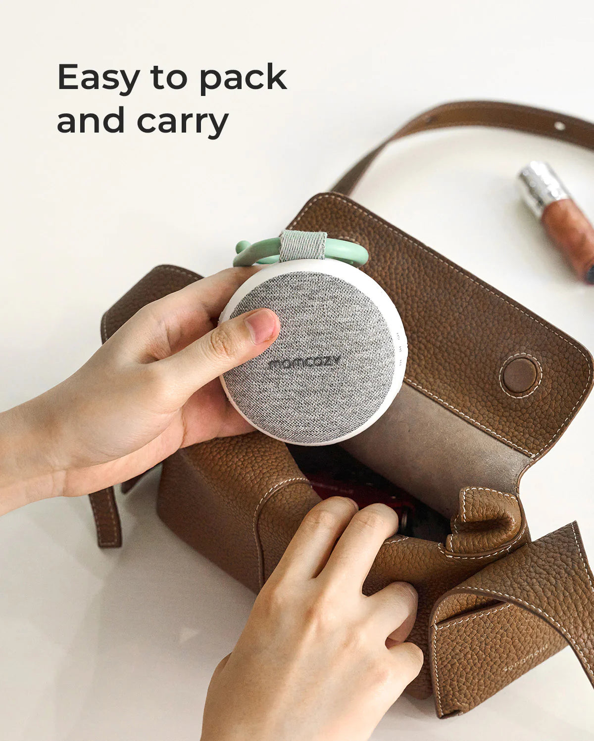 Momcozy Portable Baby Sound Machine – 20 Sounds, Night Light & Bluetooth Audio – view 10