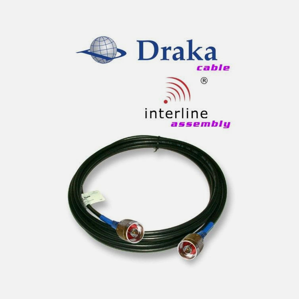 Interline N male cable. - N male. 1m