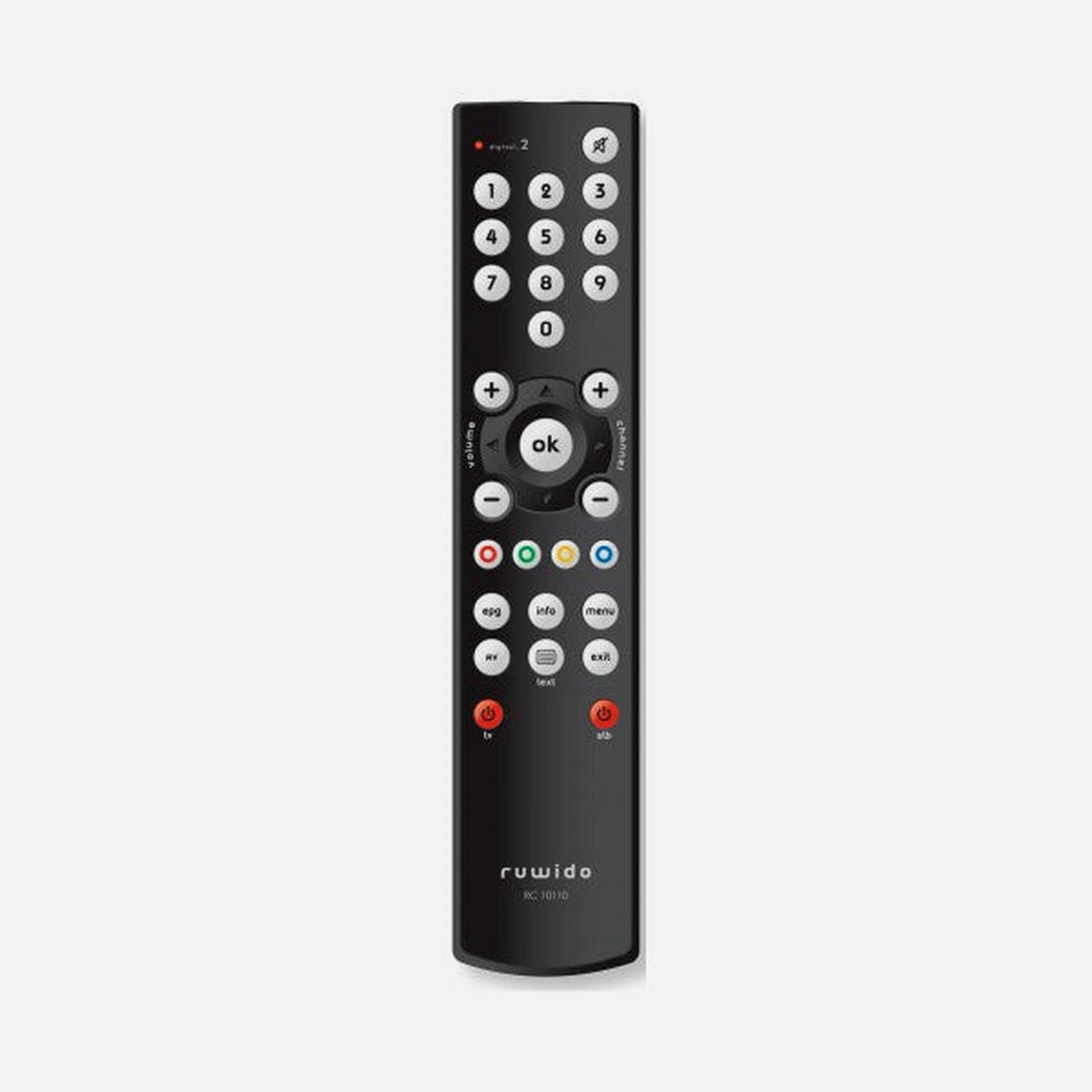 Ruwido Digital_2 Pre-programmed Universal Remote Control