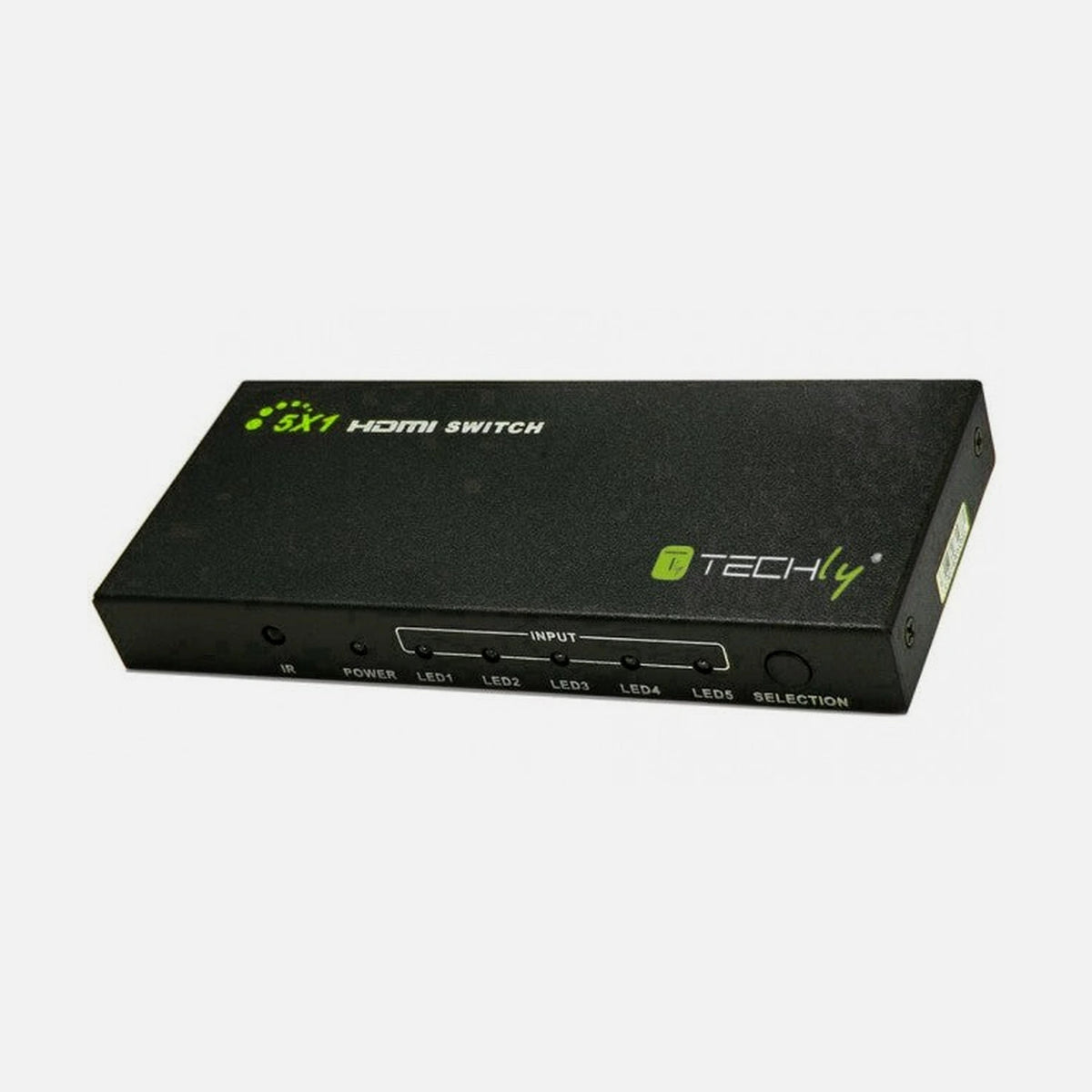 Techly IDATA HDMI-4K51 HDMI Switch 5x1 4K with Remote Control