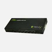 Techly IDATA HDMI-4K51 HDMI Switch 5x1 4K with Remote Control