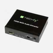 Techly IDATA HDMI-EA4K HDMI Audio Extractor 4K SPDIF + Stereo