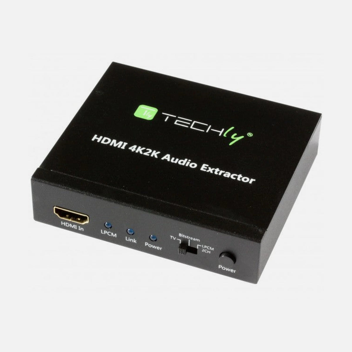 Techly IDATA HDMI-EA4K HDMI Audio Extractor 4K SPDIF + Stereo
