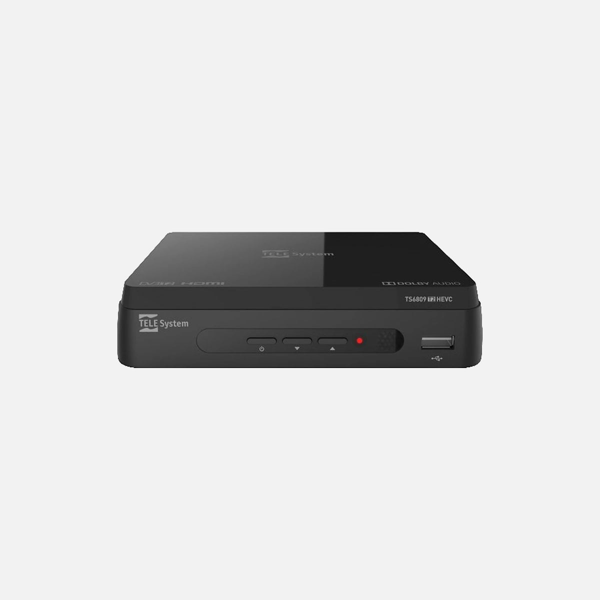 TELE System TS6809 DVB-T2 HEVC Digital Terrestrial Receiver