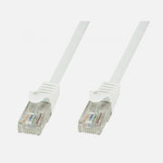 Techly ICOC CCA6U-010-WHT White Cat.6 UTP CCA Patch Cable 1 m