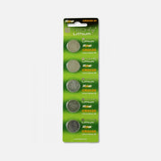 Techly IBT-KCR2025 Lithium CR2025 3V Coin Batteries 5-Pack