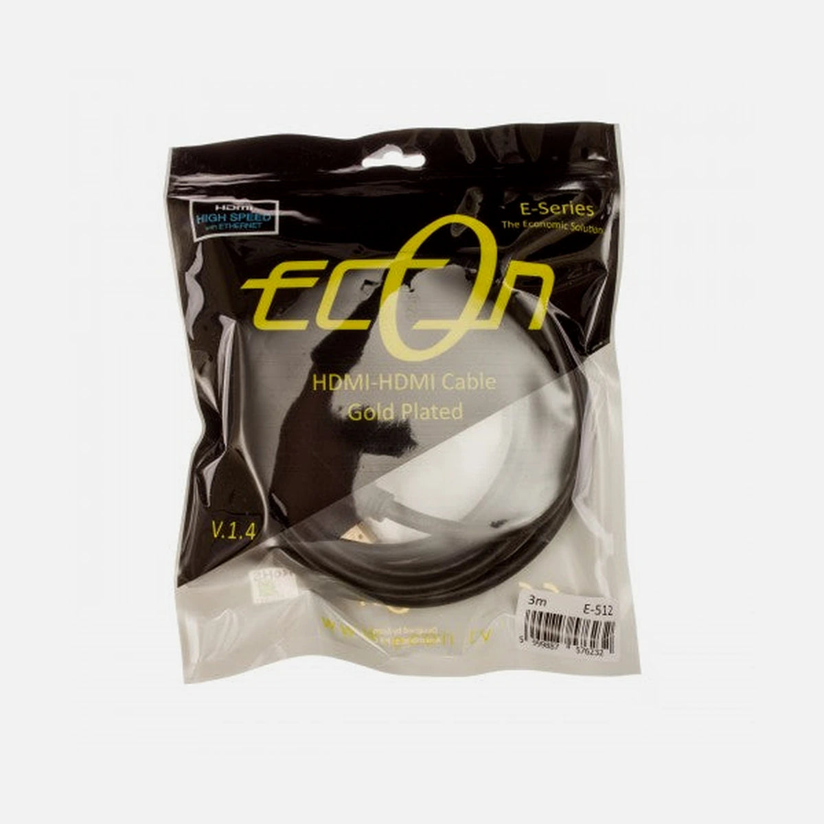 Econ E-512 HDMI Cable 3m Gold Plated V1.4