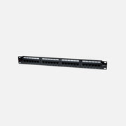 Techly I-PP 24-RU-C6T Patch Panel UTP 24 Ports RJ45 Cat.6 1U