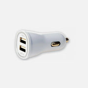 Techly IUSB2-CAR2-2A2P USB Car Charger 2-Port 5V 1A+2.1A