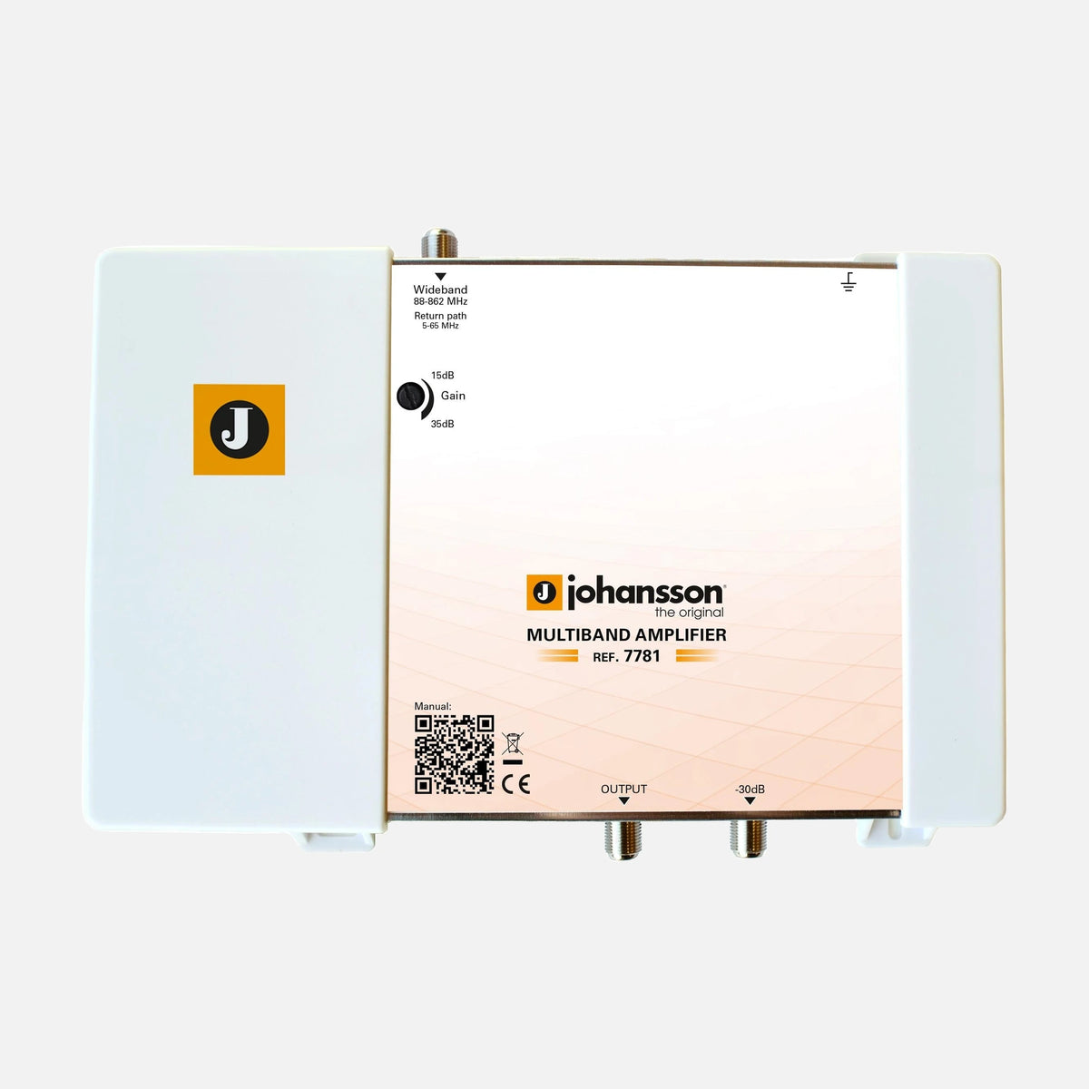 Johansson 7781 Multiband Distribution Amplifier 1 Cable Input
