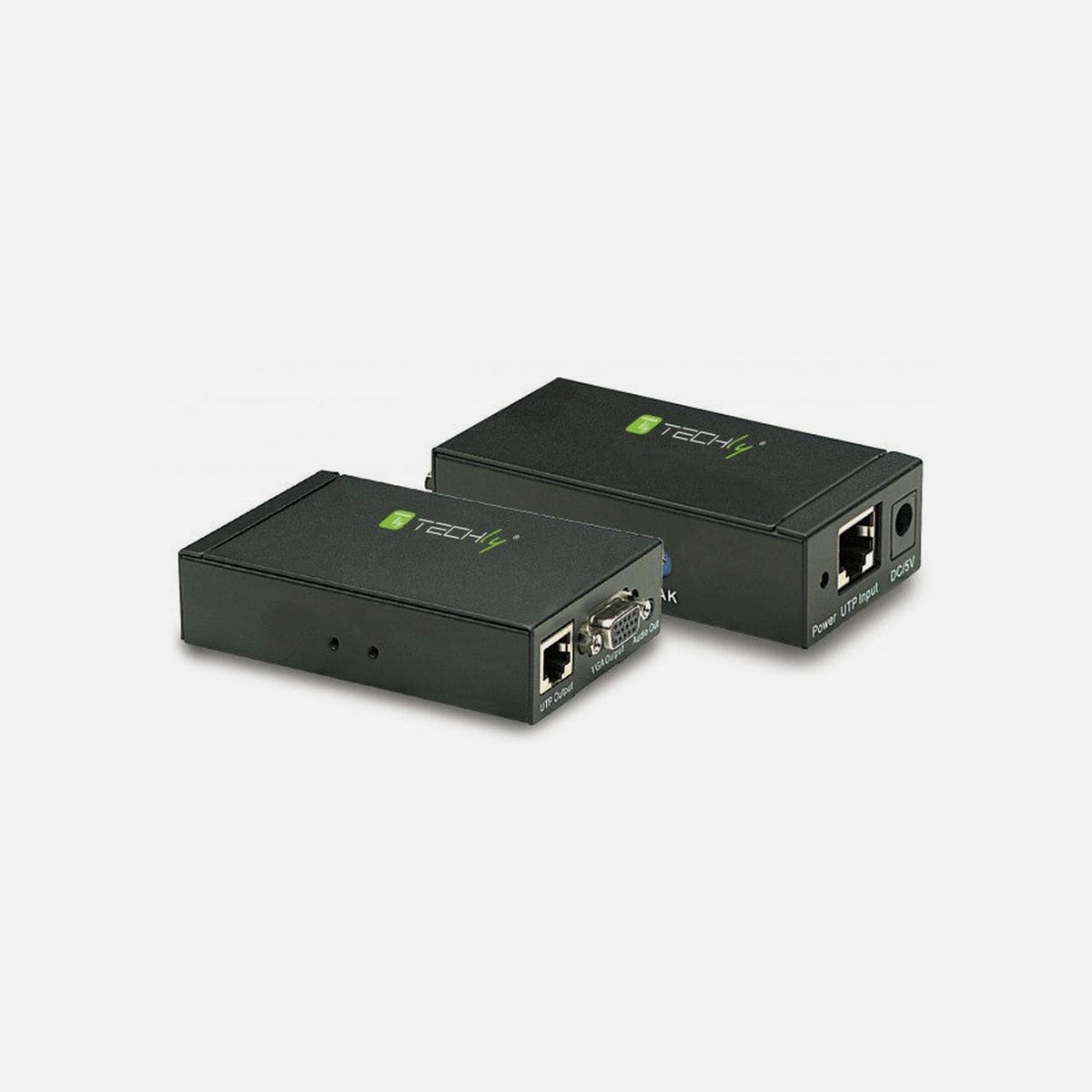 Techly IDATA EX-DL344 VGA and Audio Extender over Cat.5/5e/6 up to 300 m