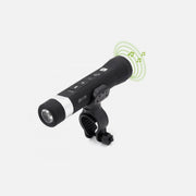 Techly ITC-LED-SPK 4-in-1 LED Flashlight Power Bank with Bluetooth Speaker MP3
