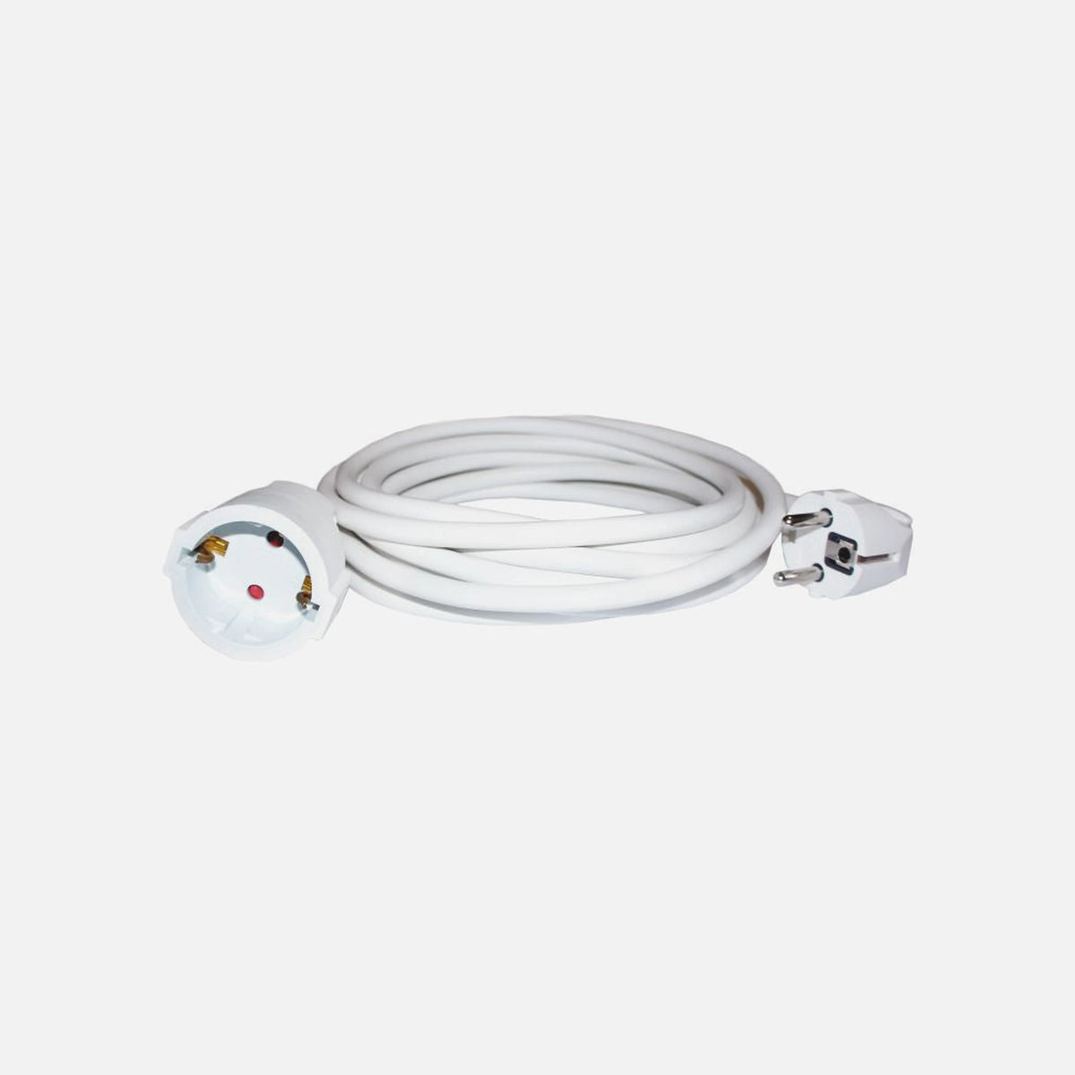 RP Schuko Extension Cord 3m White