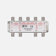 Vector 8-Way Indoor Coaxial Splitter F-Type DC Pass