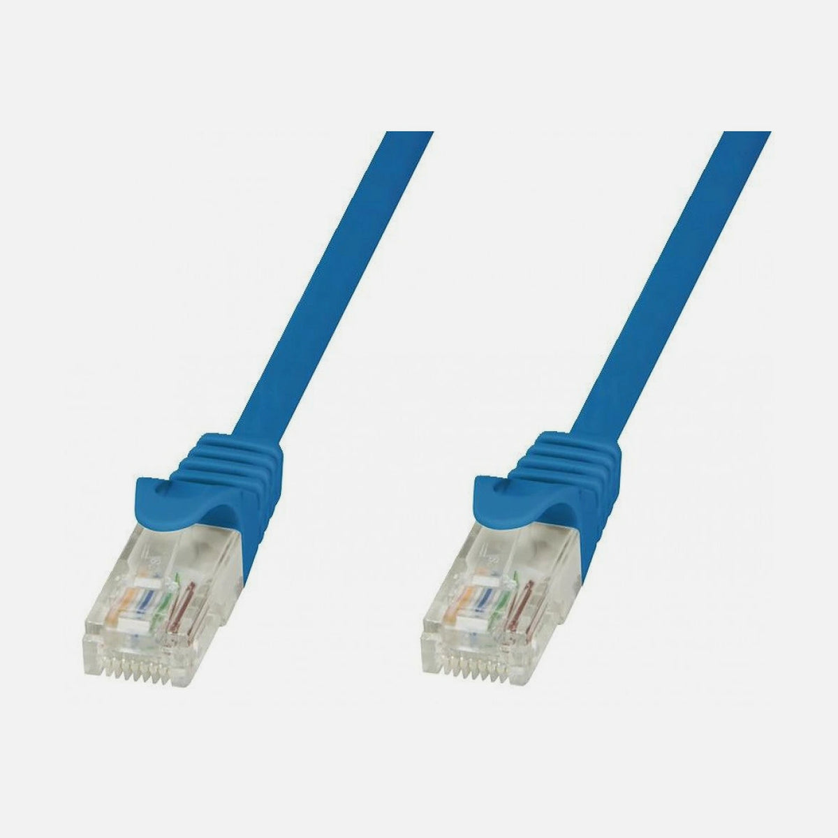 Techly ICOC CCA6U-100-BLT Blue Cat.6 UTP CCA Patch Cable 10 m