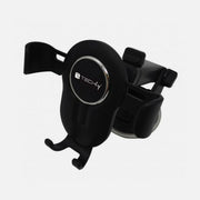 Techly I-SMART-VENT-GRAV Gravity Car Holder for Smartphone with Suction Cup