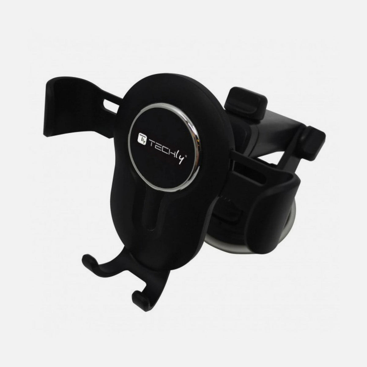 Techly I-SMART-VENT-GRAV Gravity Car Holder for Smartphone with Suction Cup