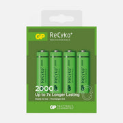 GP Batteries IC-GP201145 ReCyko AA 2000mAh 4-Pack