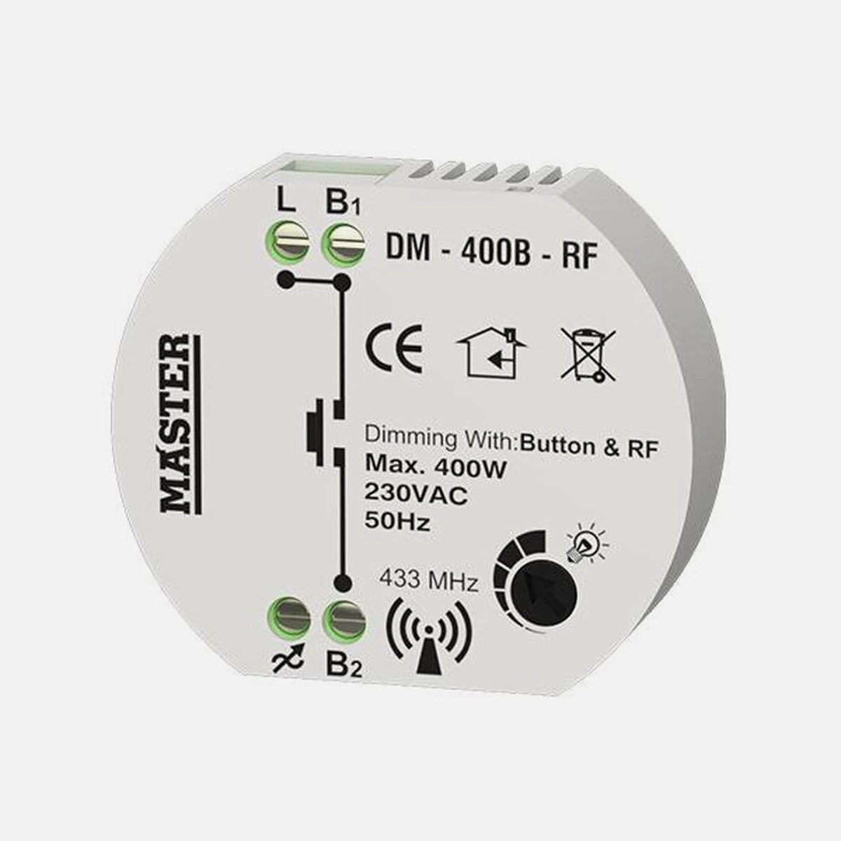 Master DM-400b-RF Digital Dimmer with RF Control