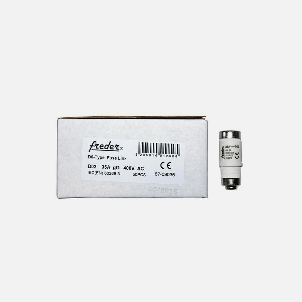Neozed D02 gG/gL E18 35A Fuse Cartridge