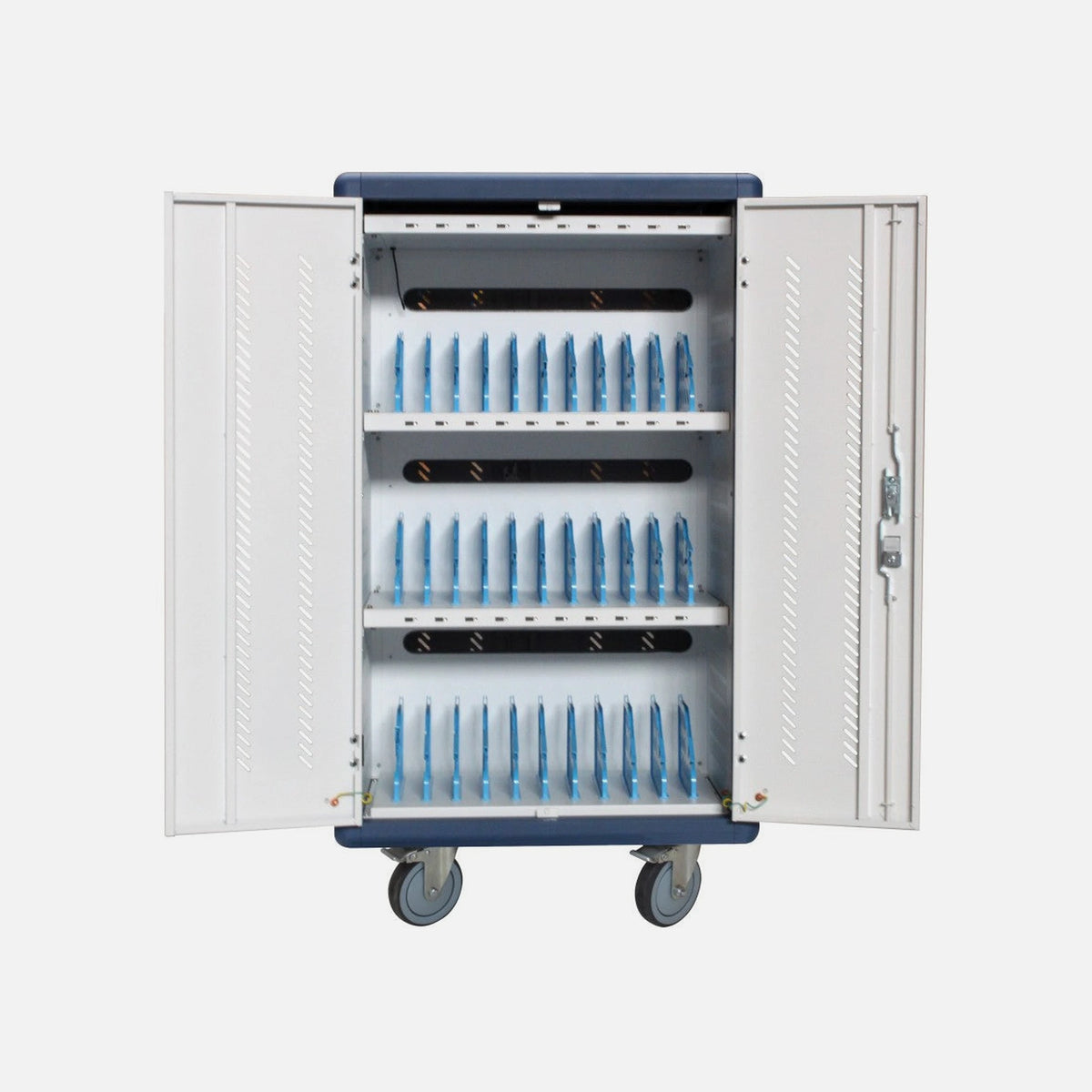 Techly I-CABINET-30DUTY/USB Charging Trolley 30 Devices AC + USB