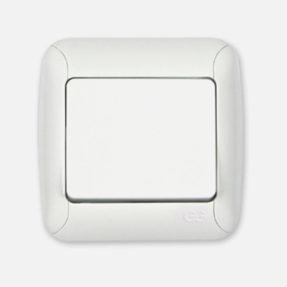Simple Switch White 10A 250V Single Key Inwall