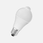 LEDVANCE OSRAM LED SCLA60 REM 9W 2700K E27 Frosted Motion Sensor