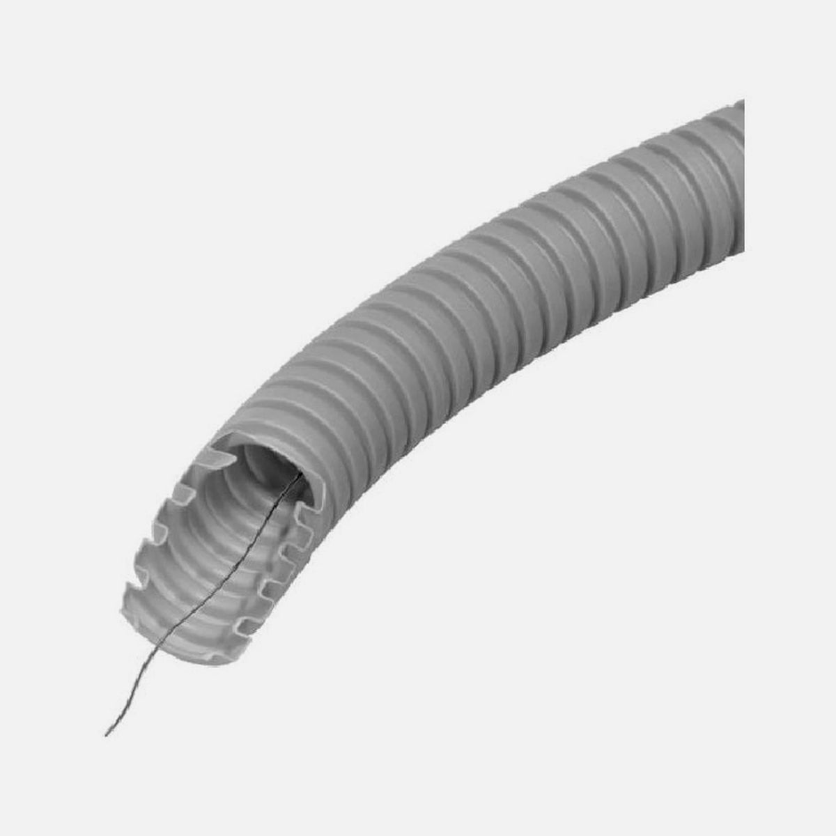 Courbi Combo Spiral L/T 320N Φ16 Grey Conduit 50m