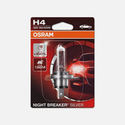 OSRAM Automotive Halogen Lamp NIGHT BREAKER SILVER H4 - P43t