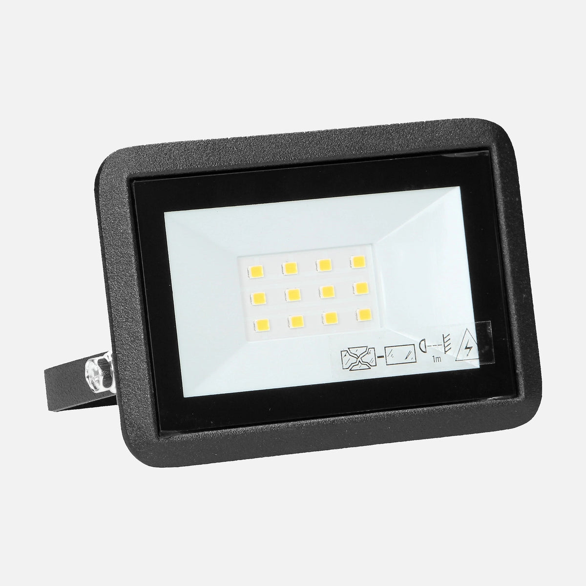 Orno LED Floodlight 10W 4000K IP65 SMD Black