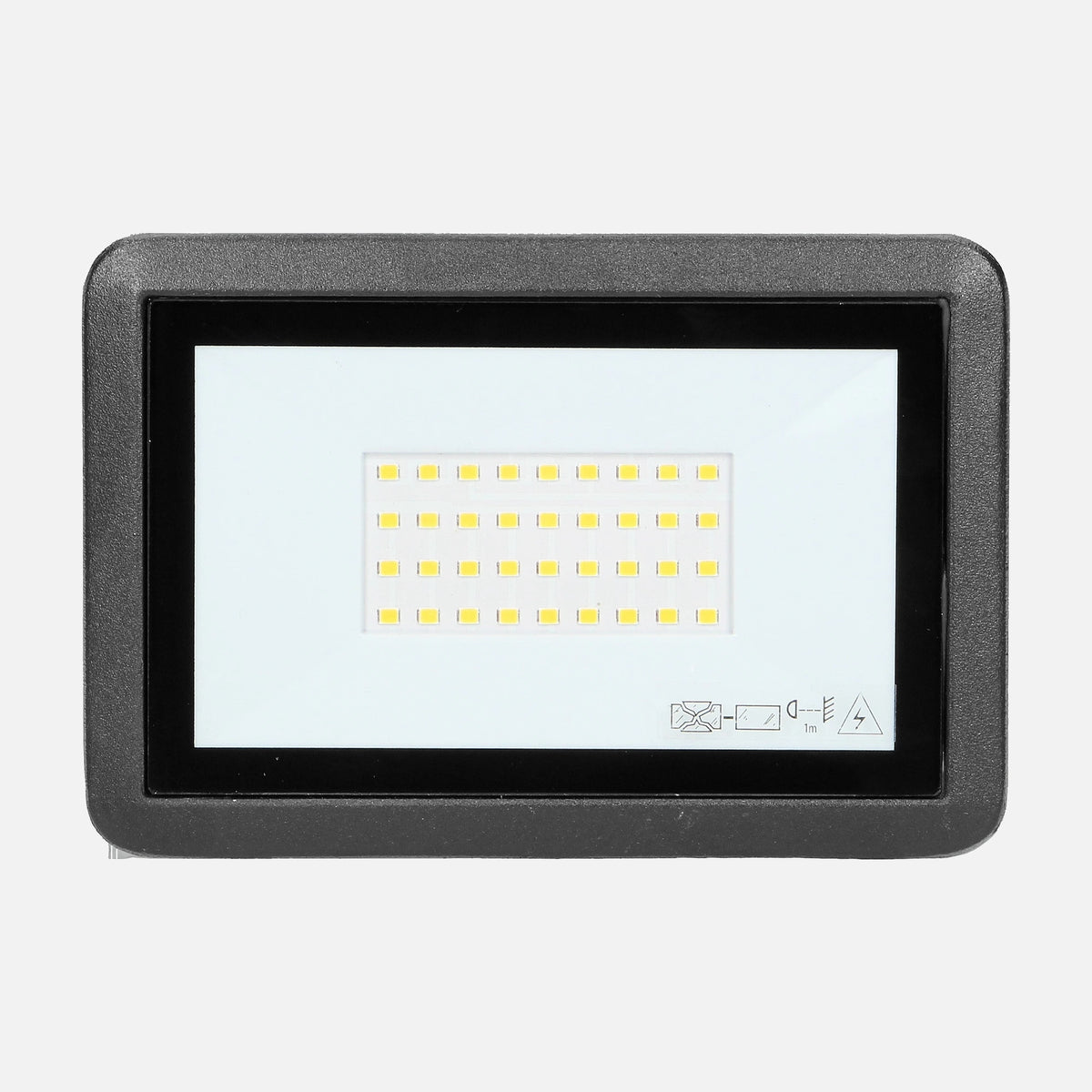 Orno LED Floodlight 30W 4000K IP65 SMD Black