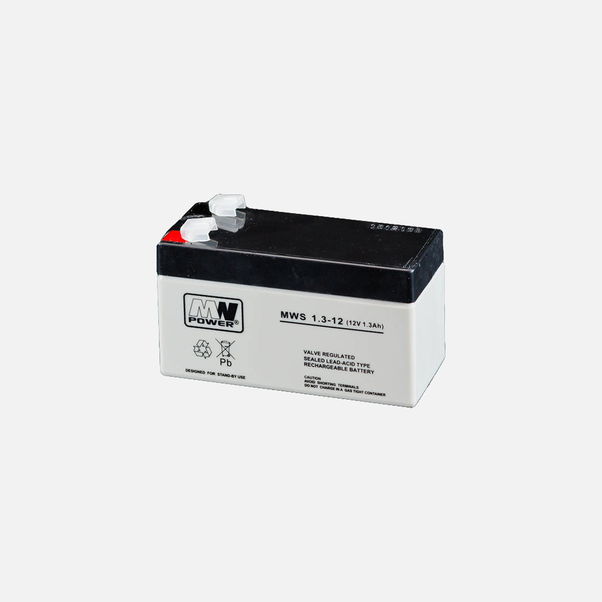 MPL Power Elektro VRLA MWS 12V 1.3Ah Rechargeable Lead Battery
