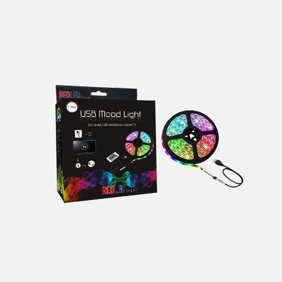 RP LED Stripe Kit USB 7.2W IP20 5V RGB 3m