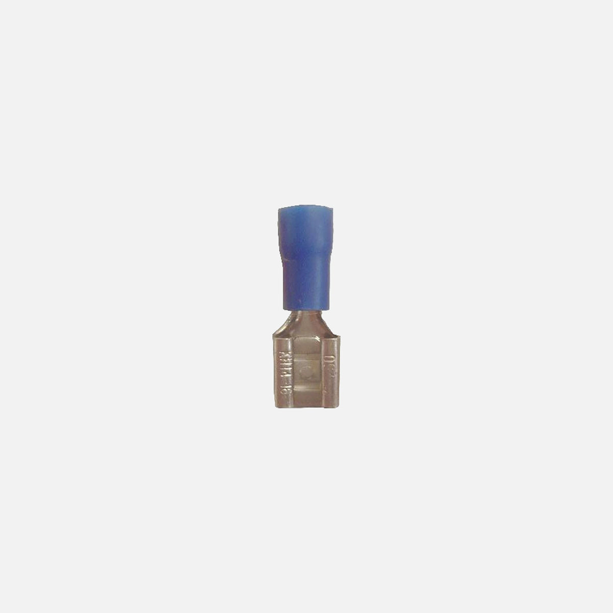 AD FDD5-250 Insulated Female Spade Terminal Blue 6.35mm 10pcs