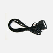 AD Bipolar Extension Oval Plug 3m Black 2x0.75mm