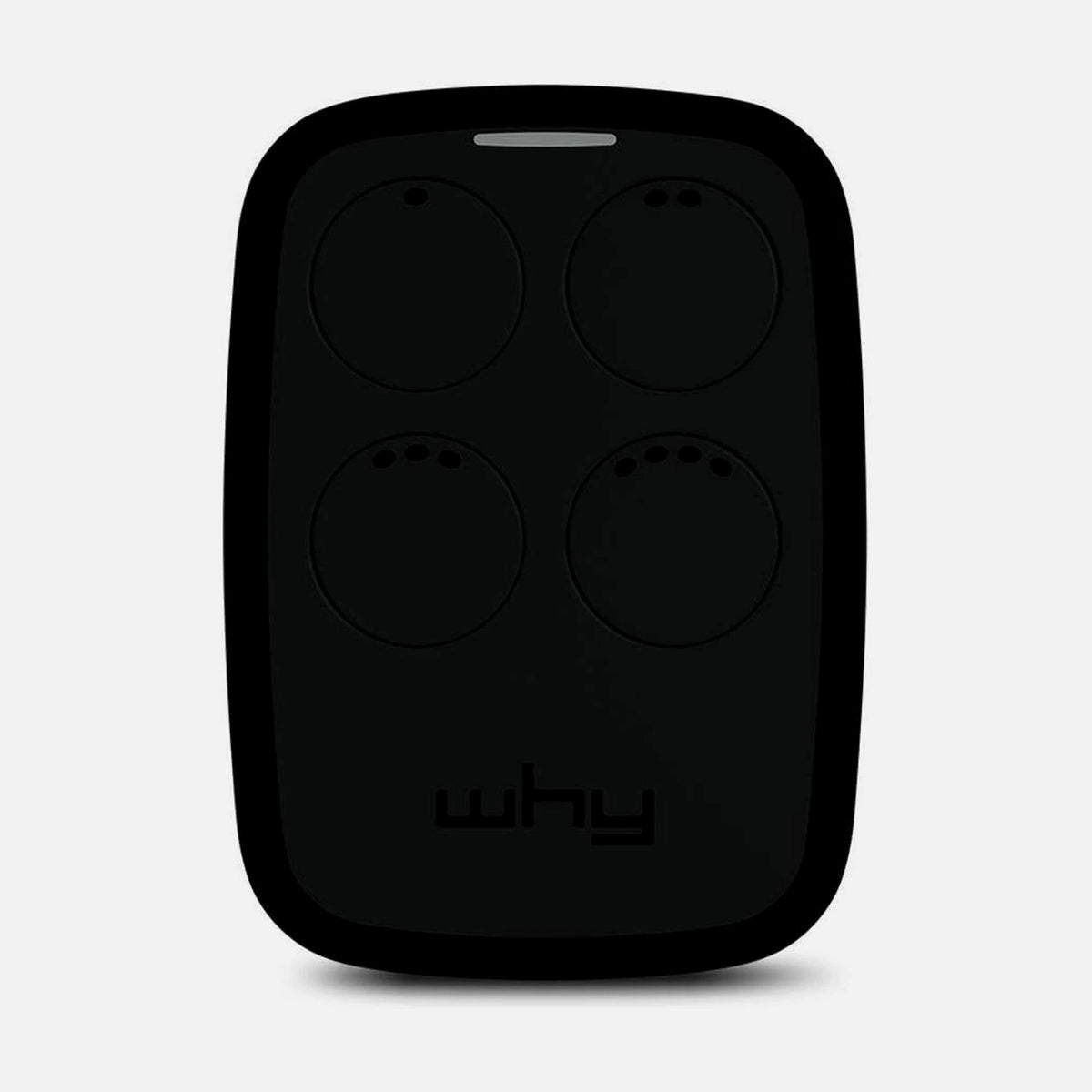 Why Evo Licorice Black Fixed Code & Multifrequency Remote Control