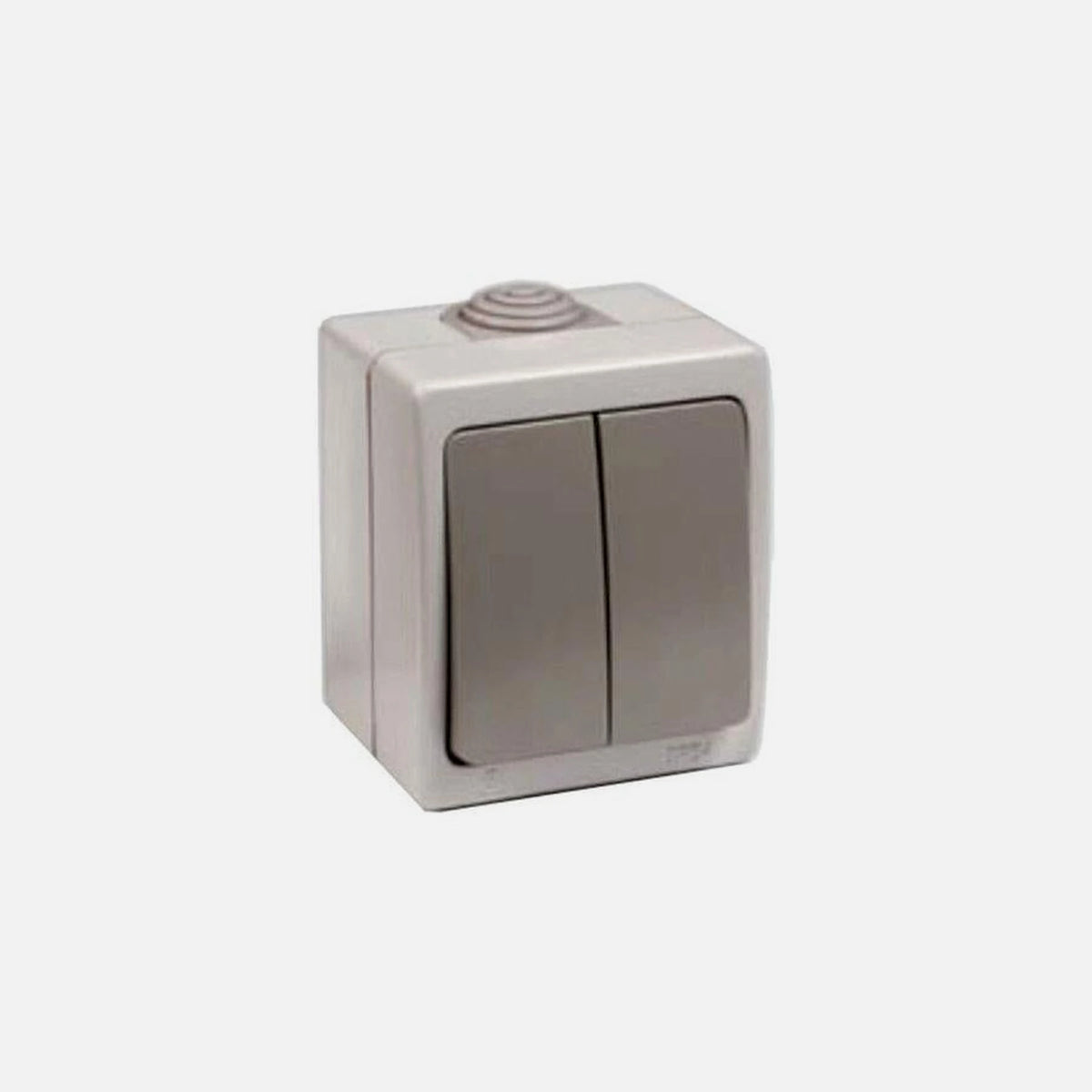 Watertight Double Switch Commutateur - Gray