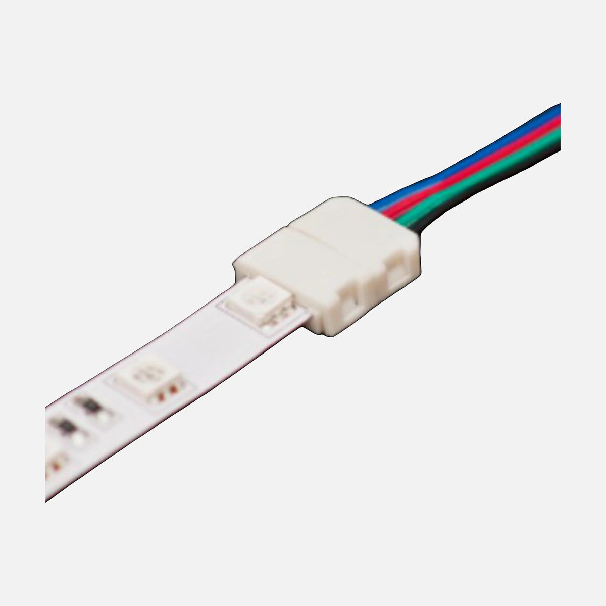 MPL Power Elektro Double CLICK-10C-RGB Connector For RGB LED Tapes 10mm+4 Core Cable 2pcs