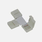 MPL Power Elektro Triple CLICK-10T-RGB Connector For RGB LED Strips 10mm, Type T 2pcs