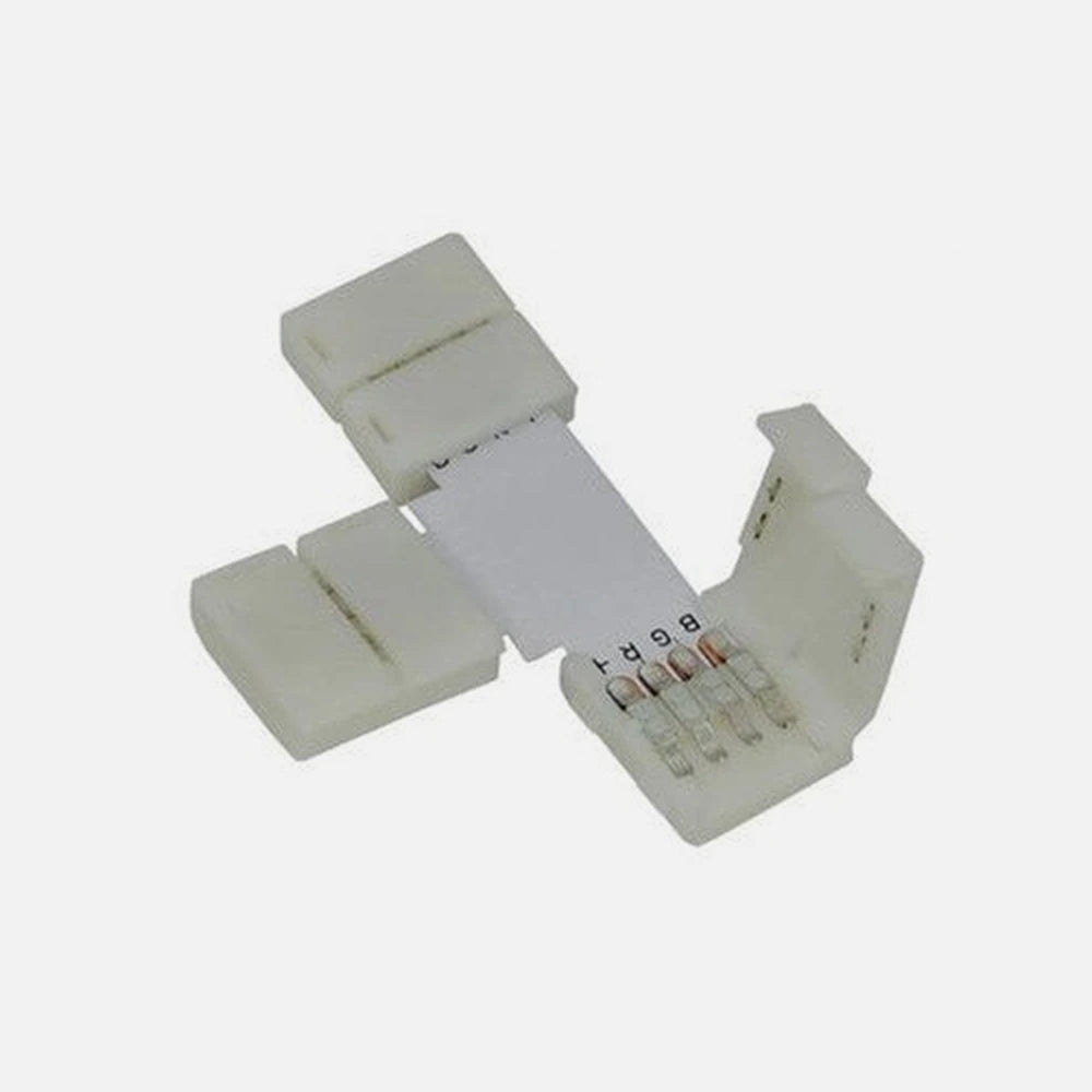 MPL Power Elektro Triple CLICK-10T-RGB Connector For RGB LED Strips 10mm, Type T 2pcs
