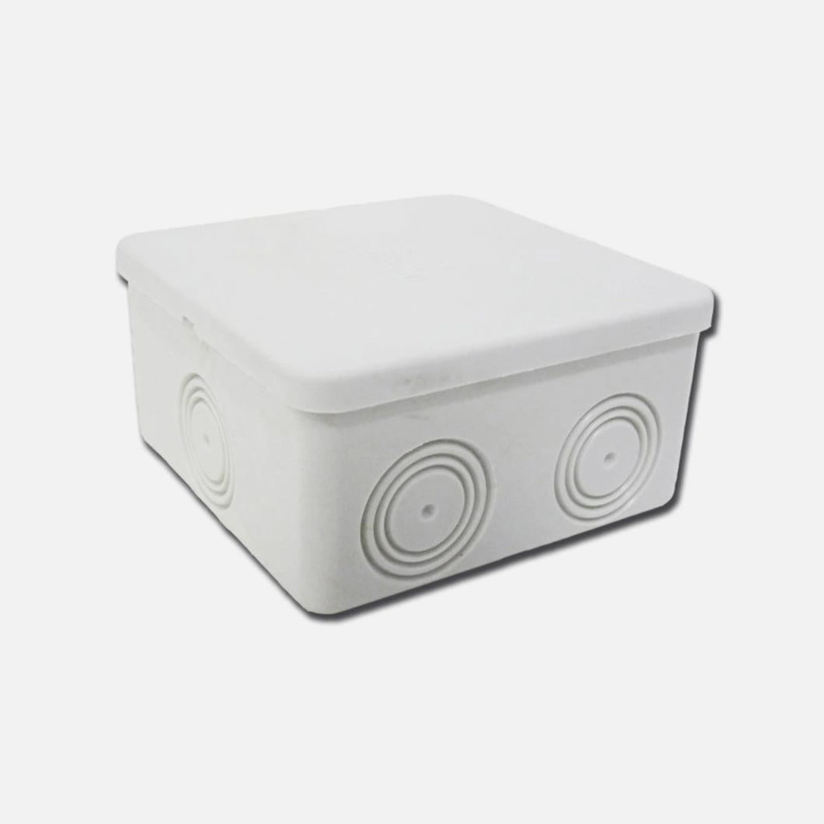 Courbi - Square Watertight Boxe 80x80x40mm With Knock Outs IP54