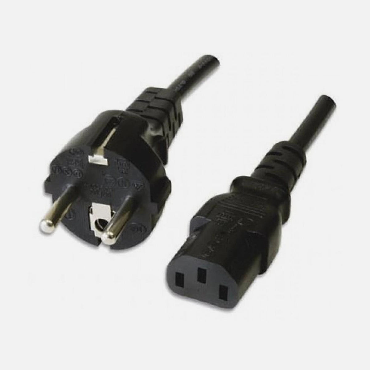 Manhattan ICOC 01-NC-D - Power Cable VDE C13 Female/Schuko Male 1,80m