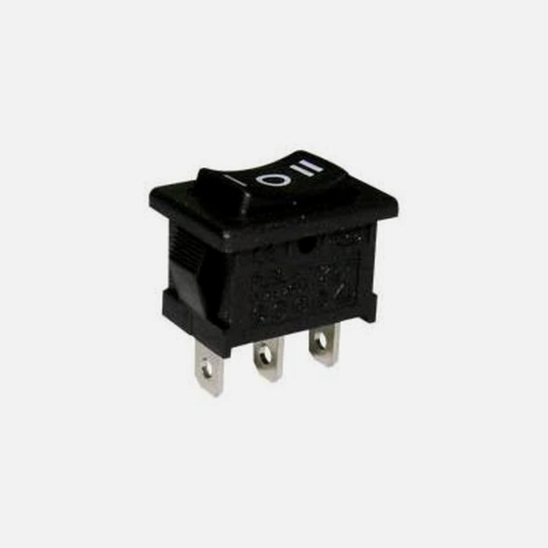 Switch Rocker Mini 3P/6A/250V with ON-OFF RL3-113 YNX Black