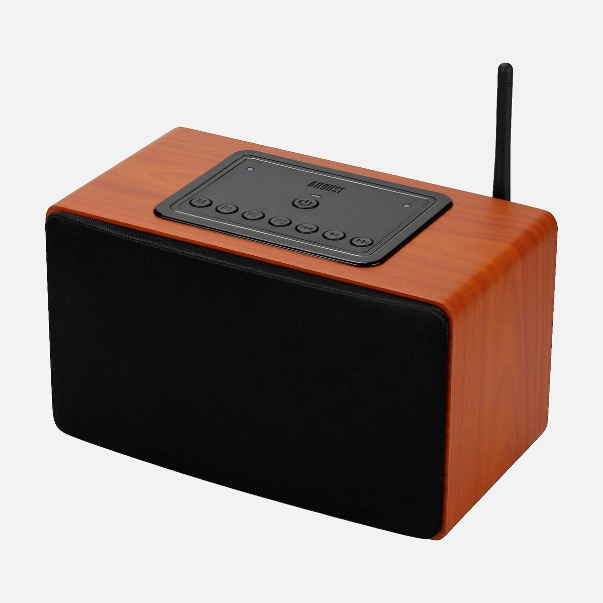 August WS350K WiFi Bluetooth Speaker Brown