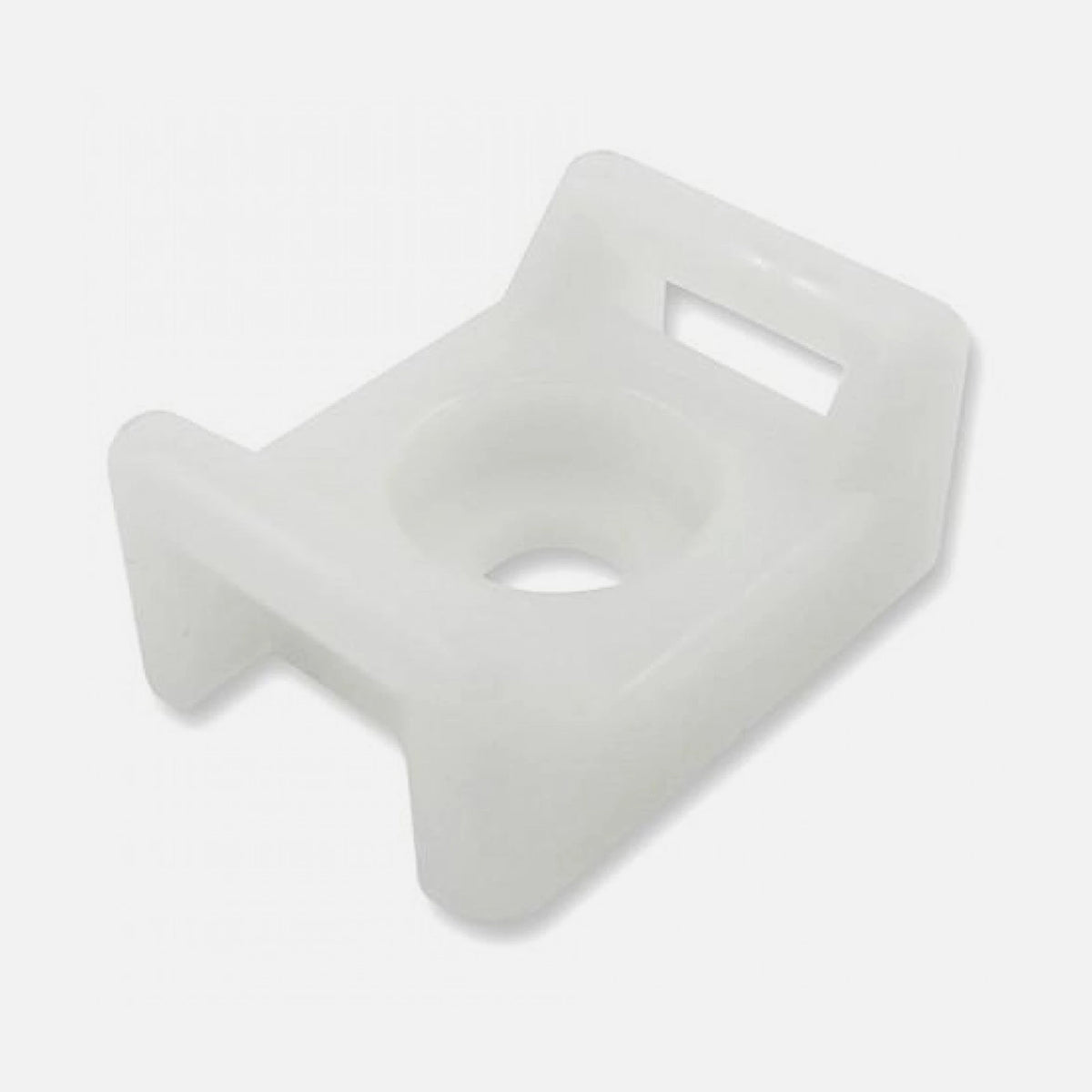 Techly ISWTS-2401 Saddle Base for Cable Ties 15.2x9.4mm 100pcs