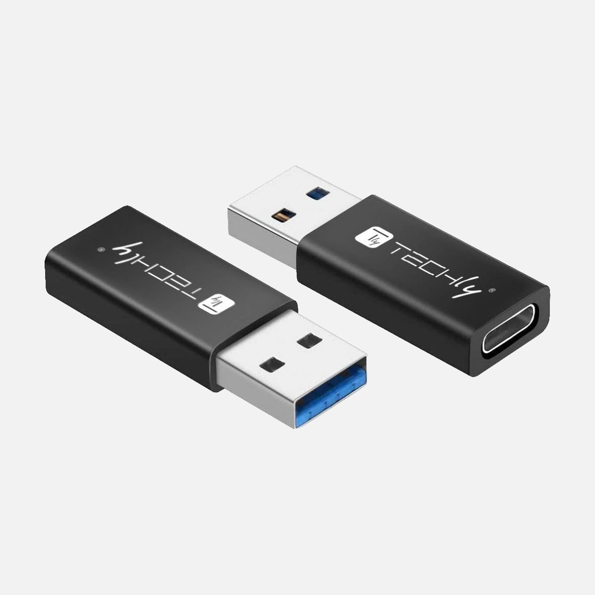 Techly IADAP USB3-AFT USB 3.0 Type A Male to USB-C Female Adapter