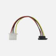 Internal PC Power Supply Cable 4P SATA 15P Corner ΕΟL COMP